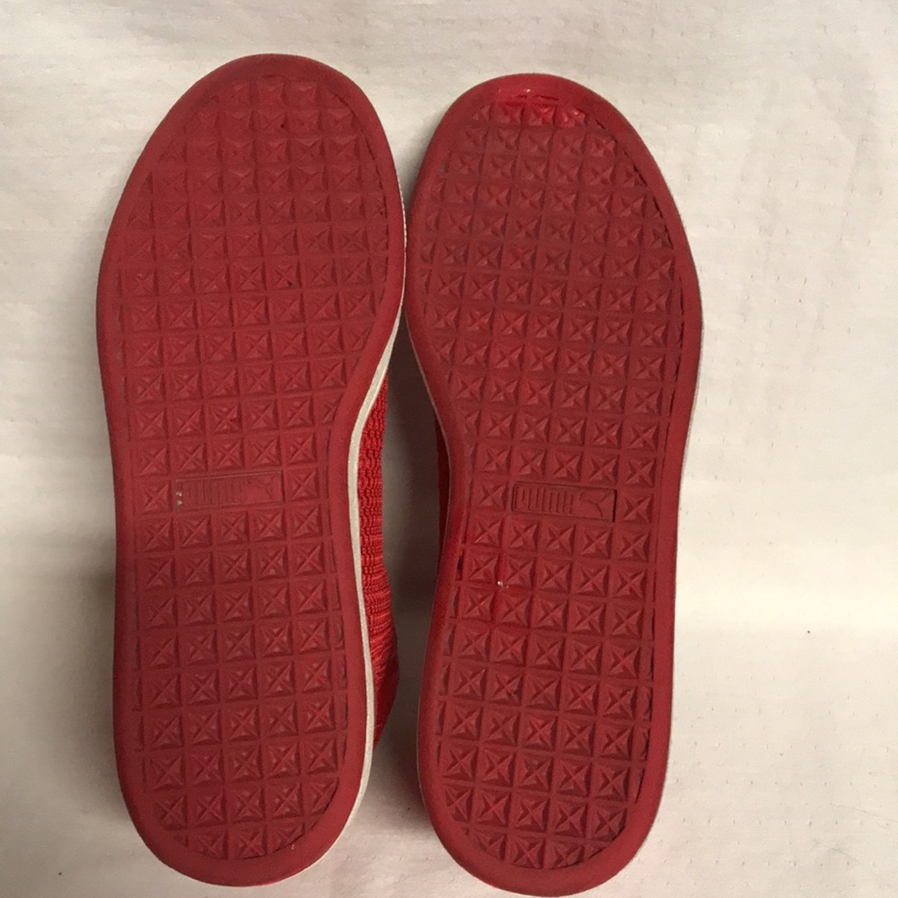 Mens Puma First Round Mesh High Risk Red-High Risk Red Size 13 - Picture 8 of 10